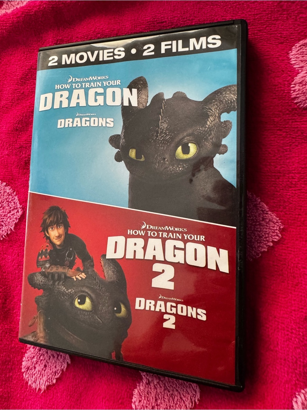 How to train a dragon dvd 2 pack